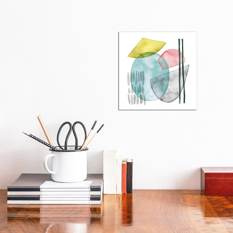 Pastel Formation I by Grace Popp - Wrapped Canvas Print, 30.48 cm H x 30.48 cm W