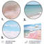 Décoration murale en métal rose, paysage de plage I - Paysages-1575609788