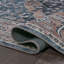 Tapis bleu marine / brun Alacati Ogee Medallion-672686598