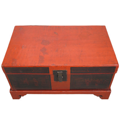 Solid Wood Accent Trunk