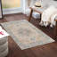 Traditional Washable Rug, Bordered Floral Anti-Slip Rug For Living Room, Dining Room, Bedroom-1150924386