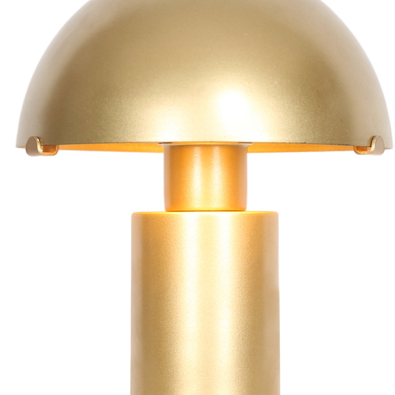 Keaten Metal Spherical lampshade Table Lamp, Gold