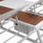 Hamden Outdoor Rust-Resistant Metal Chaise Lounge