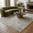 Rug Branch Jinan 5' x 8' (5'3" x 7'7") Beige/Grey Tile Medallion Indoor Area Rug, Traditional, Medium Pile, Stain-Resistant Carpet - Living Room, Bedroom, Dining Room, and Kitchen-623431568