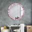 Huldar Glass Flat Wall Mirror