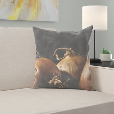 Coussin décoratif oignons