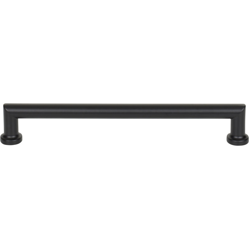 Morris Bar Pull, Flat Black, 7 9/16" Center to Center