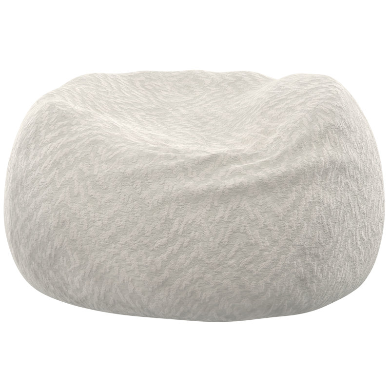 Sac confort Boonville, Polyester crème
