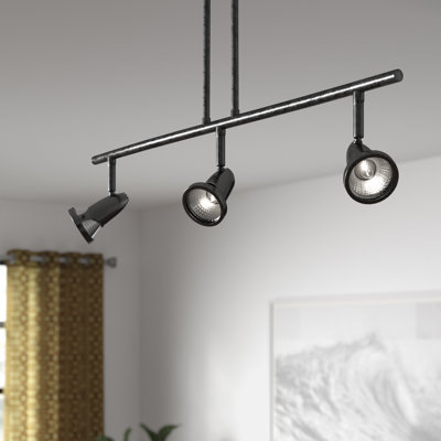 Bloxom 26.5'' 3 -Light Fixed Track Track Kit with Dimmable and Adjustable Head
