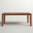 Hursey Rectangular Outdoor Dining Table With Umbrella Hole , 72'' in. W 42'' in. D-19902819