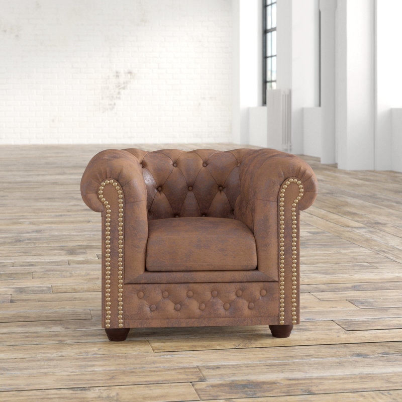 Abtao I Upholstered Chesterfield Chair