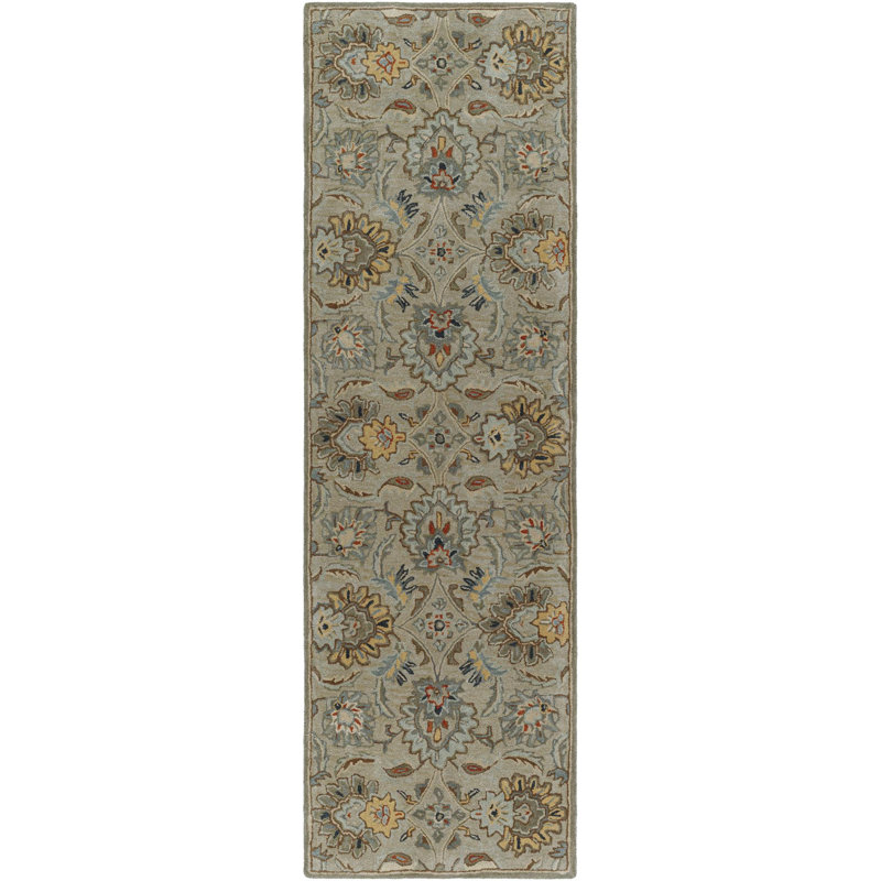 Arfath Wool Oriental Indoor Rug, Runner 2'6" x 8'