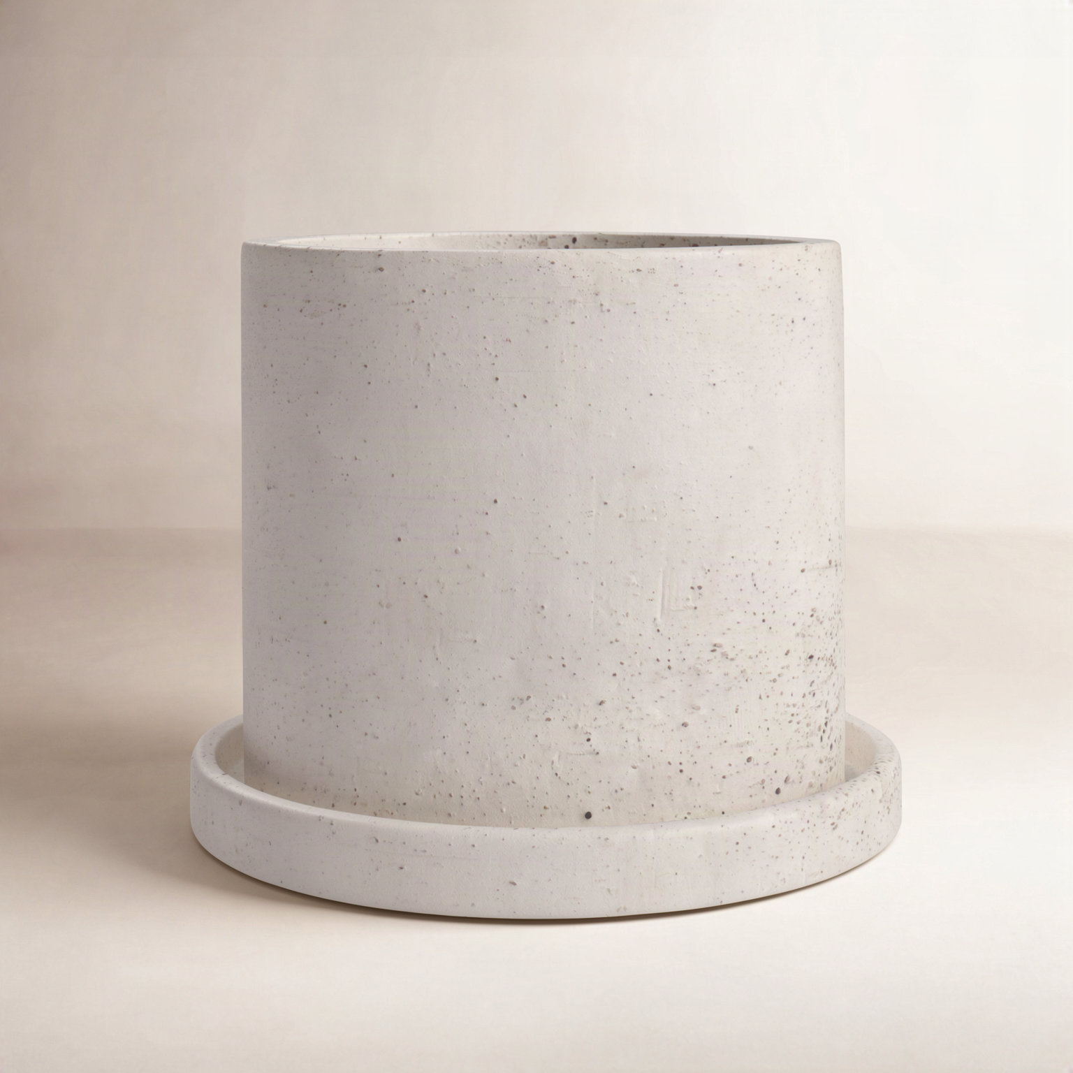 Alisha Handmade Ceramic Pot Planter, 5.75" H x 7.5" W x 7.5" D