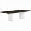 ACME Carena Mohtada w/Leaf, White & Brown Finish