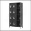 12 casiers en métal H 72 po avec serrure pour les employés, armoire de rangement pour le garage à domicile-1664816289