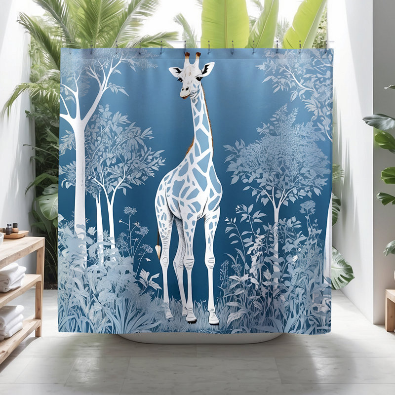 Rideau de douche Fuller, Bleu
