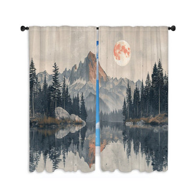 Janascia Room Darkening Curtain Pair