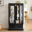 Vitrine vitrée 2 portes avec éclairage - Standard