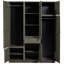 Alfie 6 Door Pine Wardrobe