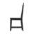 Vienna 18" H Solid Wood Armless Dining Chairs with Ergonomic Slat Back-1845839401