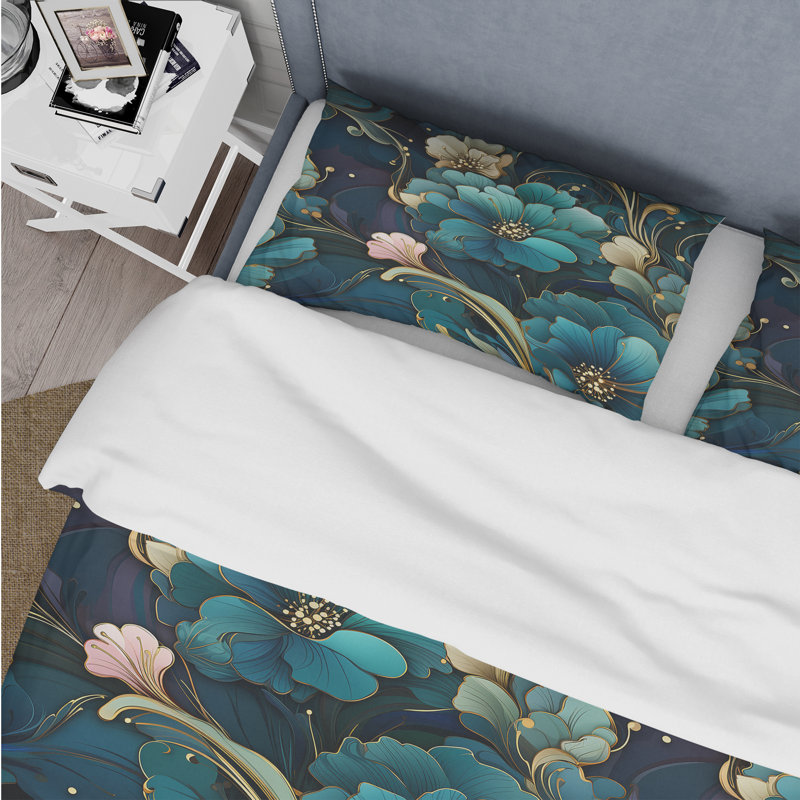 Literie Nouveau Victorian Elegance Victorian, Housse de couette simple + 1 taie décorative stan