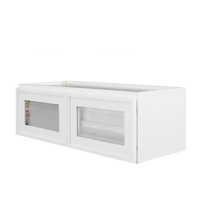 Armoire murale blanche Koville GD-W3312, H 12 po x l 33 po