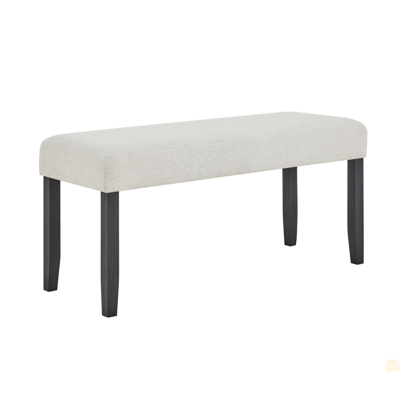 Banc de salle à manger rembourré 1pc