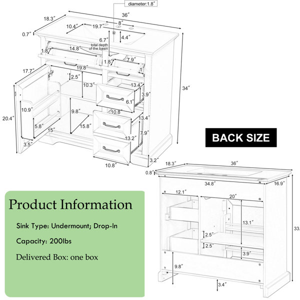 Dimensions du produit