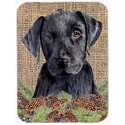 Caroline's Treasures Labrador Glass Cutting Board