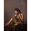 Femme assise décontractée | Huile sur toile | Par Mahesh Soundatte