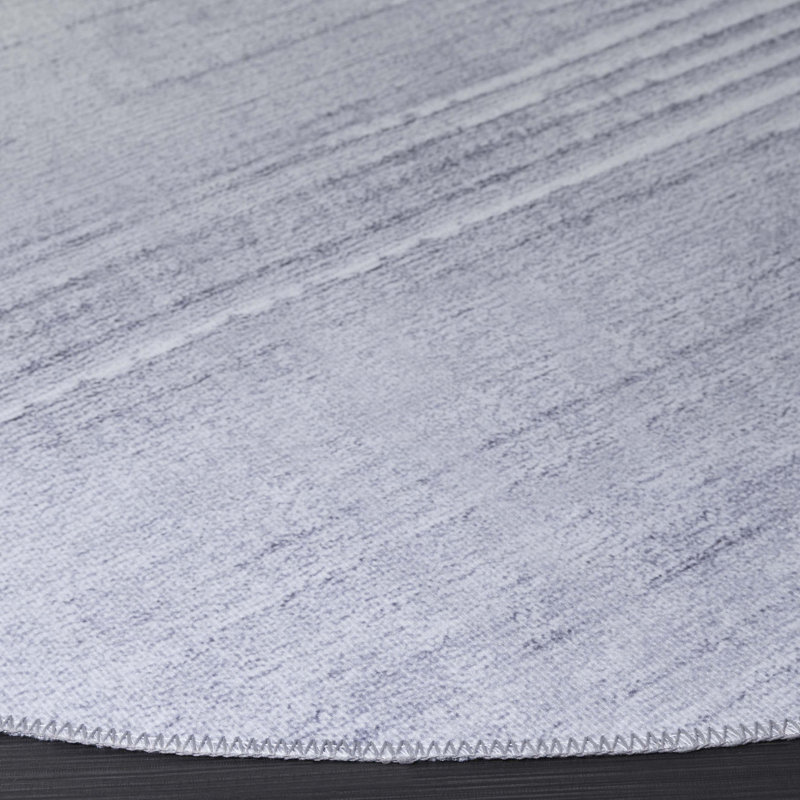 Tapis gris clair / gris Joal 835, Rond 6 pi