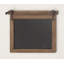 Panneau décoratif en bois brun avec décoration de porte de grange-2009744651