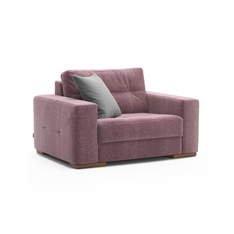 Fauteuil en lin Eckhard