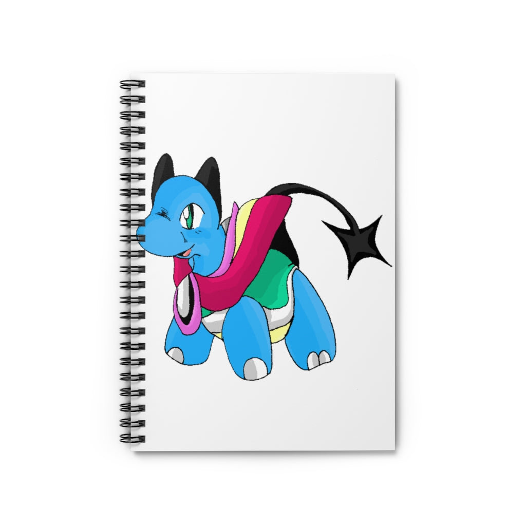 Pokemon Ruled Hardcover Mini Spiral Notebook Black