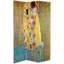 72" x 48" Double Sided Works of Klimt 3 Panel Room Divider