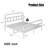 Huddleson Bed Metal Platform Bed frame-1583238701