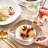 Ellum 18 Piece Porcelain China Dinnerware Set - Service for 6