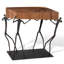 Atlas Figurine/4 Legs End Table