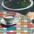 Gracie Oaks Geometric Fitted Round Tablecloth Multicolor