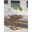 St Tropez Rectangular End Table