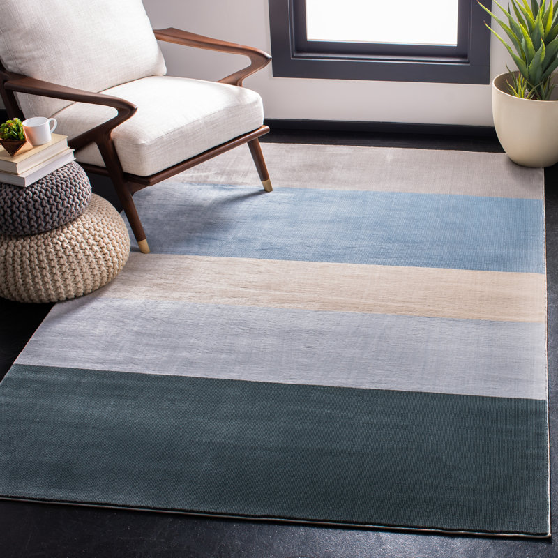 Chyna Geometric Hand Woven Area Rug, Rectangle 160 x 231 cm