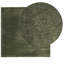Rug "HUARTE" Short Pile Soft and Washable Forest Green-978180669
