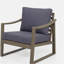 Fauteuil simple de style minimaliste
