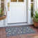 Machine Washable Indoor/Outdoor Cicel ACN1149 Navy Rug