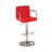 Tristia Swivel Upholstered Adjustable Height Counter Stool with Metal Frame-25232080