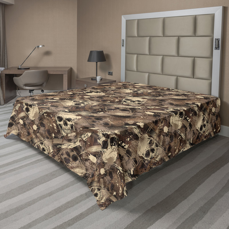 Drap Ambusonne Spooky Design