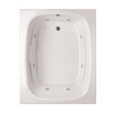 Designer Alexis 60" x 48" Combination Acrylic Bathtub