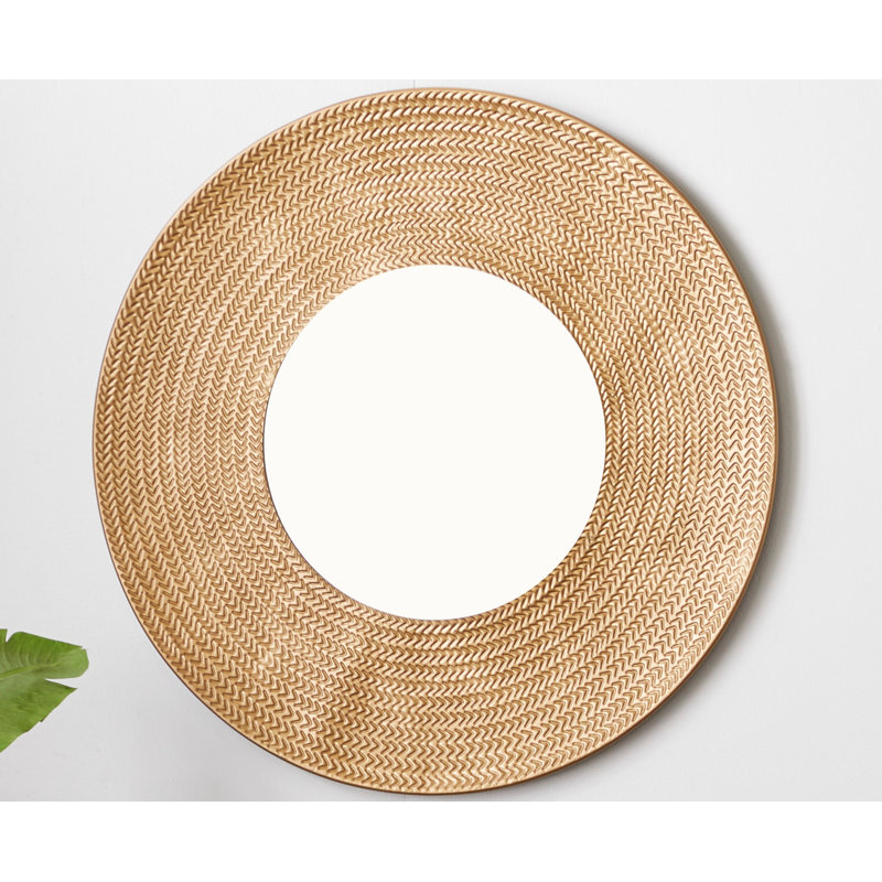 Metal Circle Wall Mirror
