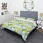 Ensemble de housse couette mid-century tropical botanique iii-40703552