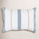 Brooke Blue Stripe Cotton Blend Sham